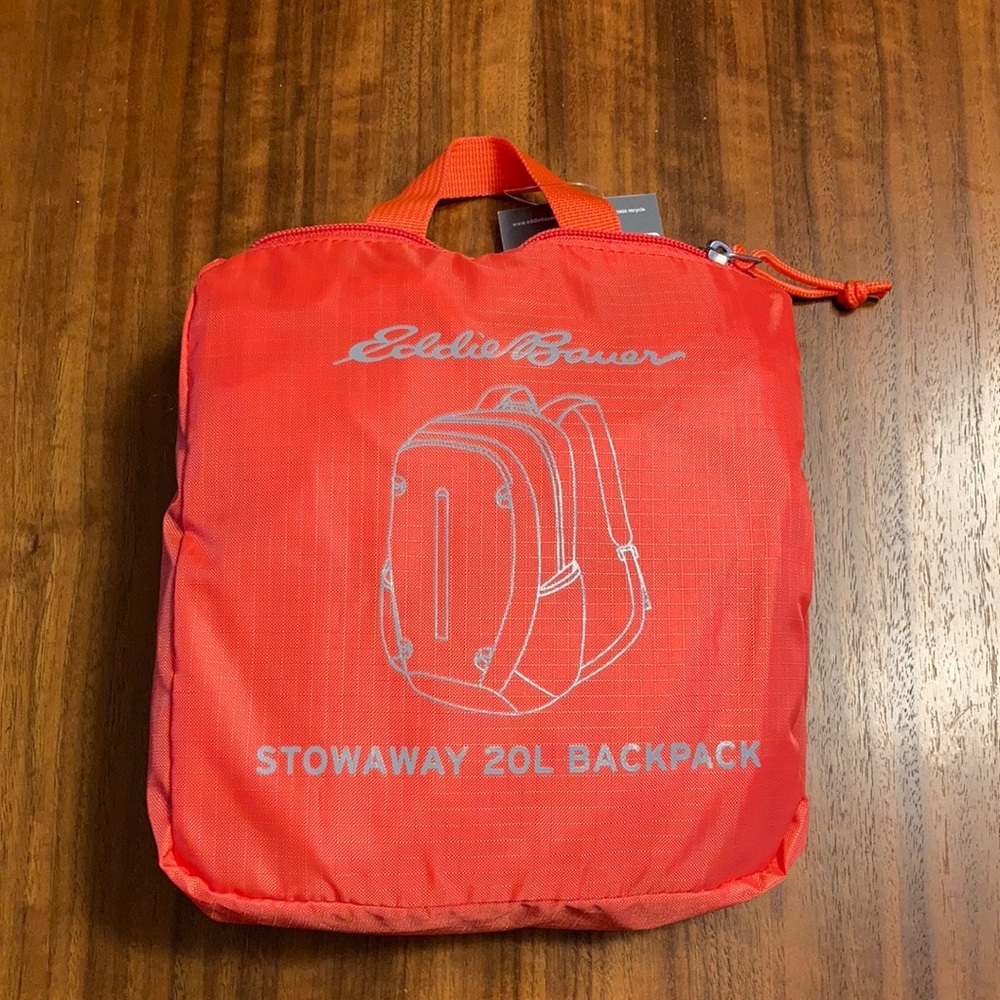 Eddie Bauer 20L Stowaway backpack
